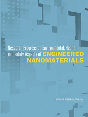 cover image of Research Progress on Environmental, Health, and Safety Aspects of Engineered Nanomaterials